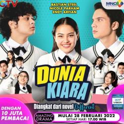 Nicole Parham & Bastian Steel Siap Adu Akting di Serial Drama Terbaru Dunia Kiara GTV