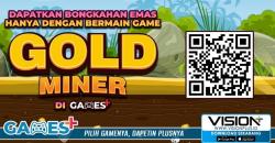 Kumpulkan Berbagai Emas di Game Gold Miner Hanya di Games+
