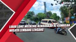 Video Libur Long Weekend, Kendaraan ke Kawasan Wisata Lembang Lengang