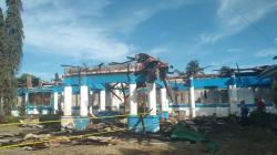Kebakaran, Kantor Camat Ratu Agung Kota Bengkulu Ludes Dilahap Api