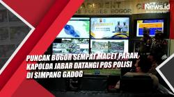 Video Puncak Bogor Sempat Macet Parah, Kapolda Jabar Datangi Pos Polisi di Simpang Gadog
