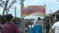 Belum Terima Ganti Untung, Sejumlah Warga Tutup Akses Jalan Tol Semarang-Demak