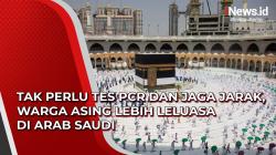 Video Tak Perlu Tes PCR dan Jaga Jarak, Warga Asing Lebih Leluasa di Arab Saudi