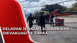 Video Delapan Jenazah Korban KKB Dievakuasi ke Timika