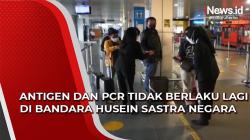 Video Antigen dan PCR Tidak Berlaku Lagi di Bandara Husein Sastra Negara