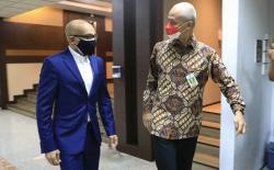 Temui Ganjar, Dubes Singapura Sebut Investasi di Jateng Masih Urutan Ketiga