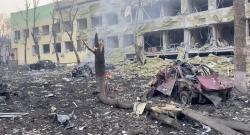 Rumah Sakit Bersalin di Ukraina Rusak Parah akibat Serangan Rusia