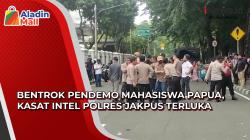 Video Bentrok Pendemo Mahasiswa Papua, Kasat Intel Polres Jakpus Terluka