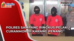 Video Polres Sampang Ringkus Pelaku Curanmor di Karang Penang