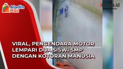 Video Viral, Pengendara Motor Lempari Dua Siswi SMP dengan Kotoran Manusia