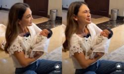 Luna Maya Gendong Baby Ameena, Netizen Kompak Doakan Cepat Menyusul!
