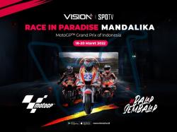 Intip Pesona Sirkuit Mandalika, Saksikan MotoGP Pertamina Grand Prix of Indonesia di SPOTV Vision+!