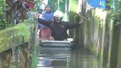 Hujan Deras Picu Sungai Citarum Meluap, Permukiman Warga Dayeuhkolot Bandung Kebanjiran