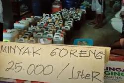 Polisi Temukan 1,1 Ton Minyak Goreng Curah Ditimbun di Konawe