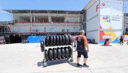 Suasana Paddock Sirkuit Mandalika Jelang Balap MotoGP Seri Kedua