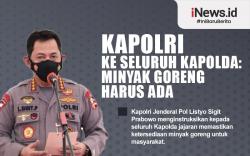 Infografis Kapolri Minta Kapolda Pastikan Minyak Goreng Tersedia 