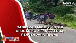 Tabrakan Maut 2 Motor di Ogan Komering, Kedua Pengendara Tewas