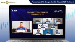Selamat! MNC Sekuritas Menangkan Kompetisi RDN sebagai Sekuritas dengan Jumlah Akuisisi Tertinggi
