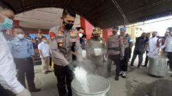 Polda Sulteng Musnahkan 29 Sabu Jaringan Malaysia, 6 Orang Jadi Tersangka