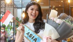 Potret Miss Indonesia 2020 Carla Yules Menyandang Gelar Miss World Asia