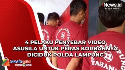 4 Pelaku Penyebar Video Asusila untuk Peras Korbannya Diciduk Polda Lampung