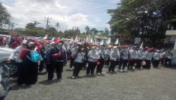 Buruh Unjuk Rasa di Bojongkokosan Sukabumi, Tuntut Tanggung Jawab Perusahaan<