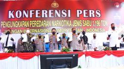 Polisi Gagalkan Penyelundupan 1,2 Ton Sabu, Kapolri: Kita Jaga SDM Unggul Indonesia<