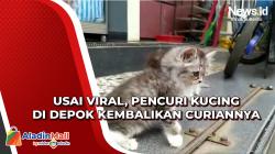 Usai Viral, Pencuri Kucing di Depok Kembalikan Curiannya