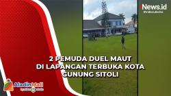 Video 2 Pemuda Duel Maut di Lapangan Terbuka Kota Gunungsitoli