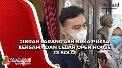 Gibran Larang ASN Buka Puasa Bersama dan Gelar Open House di Solo