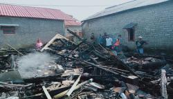 Kebakaran Rumah di Sukabumi, 2 Keluarga Harus Numpang Tinggal di Kerabat Selama Ramadhan<