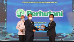 Perhutani Raih 4 Penghargaan Digitech Award 2022