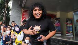 Ekspresi Marshel Widianto Minta Maaf usai Diperiksa soal Kasus Pornografi