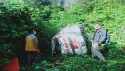 Ambulans di Garut Masuk Jurang 60 Meter, Sopir Bertahan Semalaman<