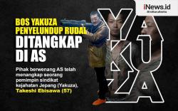 Infografis Bos Yakuza Penyelundup Rudal Ditangkap di AS