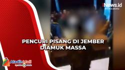 Pencuri Pisang di Jember Diamuk Massa<