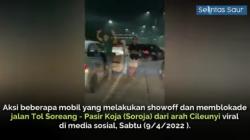 Anggota Klub Mobil Showoff dan Blokade Tol Soroja Bandung, Polisi: 1 Pelaku Ditilang