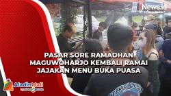 Pasar Sore Ramadhan Maguwoharjo Kembali Ramai, Menjajakan Ratusan Menu Berbuka Puasa