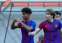 Hasil IYC 2021: Diwarnai Gol Akrobatik, Bali United U-18 Takluk Lawan Barcelona U-18