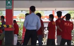 523 Narapidana Lapas Narkotika Banyuasin Disuntik Vaksin Booster