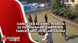 Gangster Serang Warga Tangerang dengan Sajam, Polisi Lepaskan Tembakan Peringatan