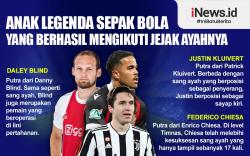 Infografis 6 Anak Legenda Sepak Bola yang Berhasil Mengikuti Jejak Ayahnya