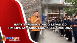 Hary Tanoesoedibjo Lepas 120 Tim Liputan Arus Mudik Lebaran 2022