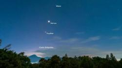 4 Planet Sejajar Bikin Heboh Warga KBB, Ini Penjelasan Observatorium Bosscha