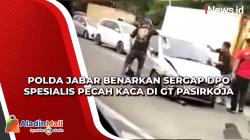 Polda Jabar Benarkan Sergap DPO Spesialis Pecah Kaca di GT Pasirkoja