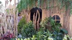 Keren, Polres Blora Dirikan Pos Mudik Bentuknya Mirip Rumah Hobit