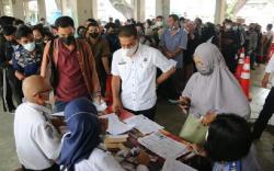 Ribuan Calon Pemudik Program Mudik Gratis Pemko Medan Mulai Ambil Tiket Keberangkatan