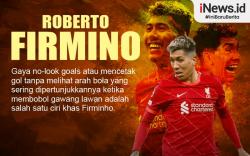 Infografis Profil Biodata Roberto Firmino Striker Liverpool Pencetak Gol Tanpa Melihat