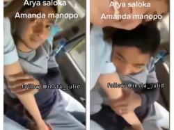 Beredar Video Arya Saloka Cium Lengan Amanda Manopo di Mobil, Netizen Berang