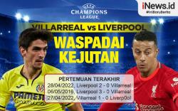 Infografis Villarreal Vs Liverpool: The Reds Waspadai Kejutan Yellow Submarine